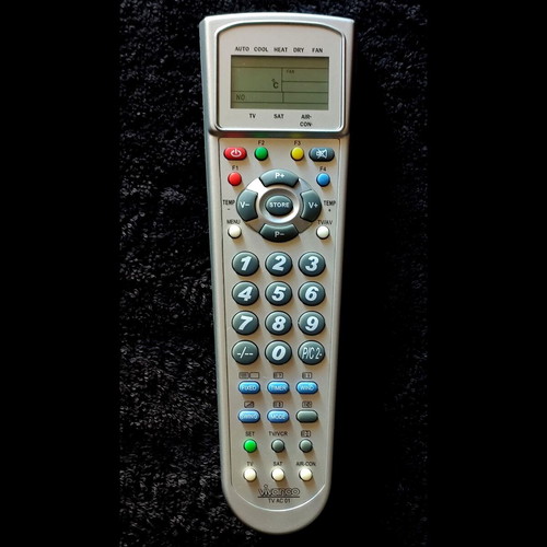 Vivanco TV AC 01 remote control used for air conditioner and TV