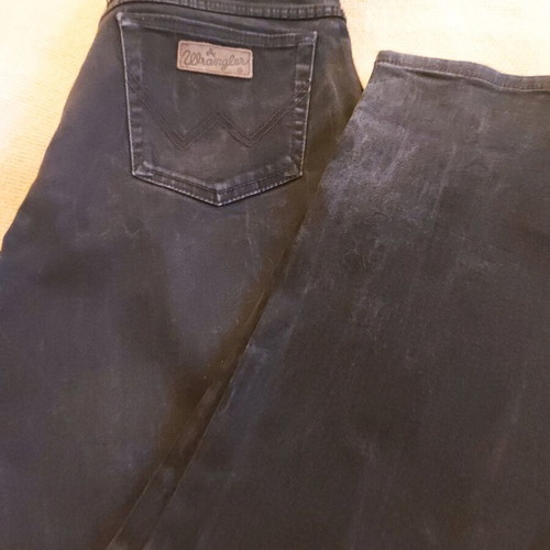Wrangler men's pants large size 40/34 like new, black
