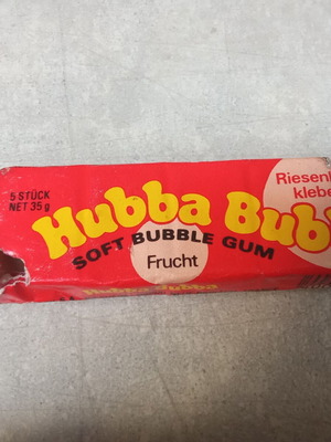 Hubba Bubba συλλεκτικό πακέτο τσίχλες δεκαετίας 1980, μεταχειρισμένο
