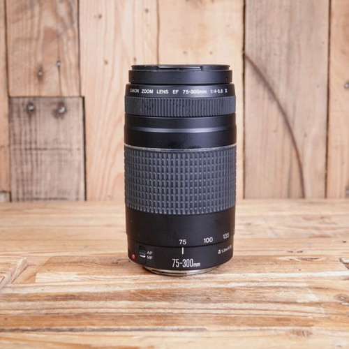 Canon EF 75-300mm II USM Zoom Lens like new