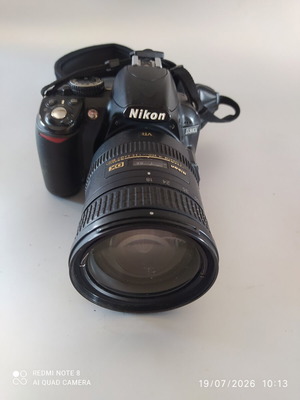 Nikon D3100 DSLR camera used with AF-S DX Nikkor 18-200mm f/3.5-5.6G ED VR lens