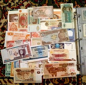 26 different banknotes