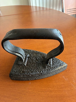 Vintage decorative iron used cast iron 1880-1920