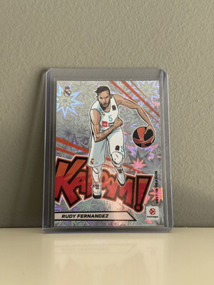 Rudy Fernández Kaboom collectible card new