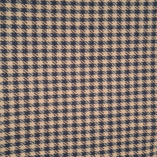 Checked scarf brown dark blue like new