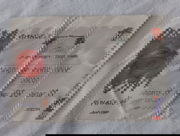 ΕΙΣΙΤΗΡΙΟ,FINAL FOUR,ΠΑΡΙΣΙ,1996