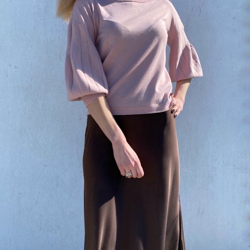 Liu Jo knitted sweater used, pink, size M