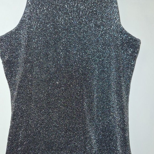 Top black and silver used, size S with lining