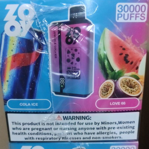 Zooy 30000 Puls Electric Cigarette with Dual Flavors new
