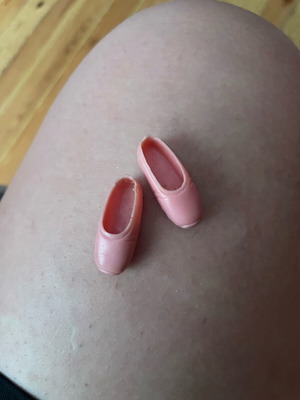 Bibi-bo pointe shoes like new