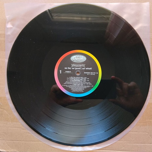 Megadeth So Far, So Good...So What! LP metal, near mint
