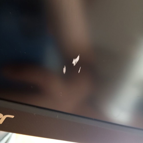 Acer Nitro QG241Y 23.8" Full HD 75Hz monitor used, screen damage