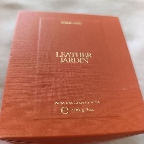 Zara x Jo Malone Leather Jardin scented candle 200g new