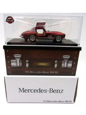 Hot Wheels RLC 1955 Mercedes-Benz 300 SL Spectraflame Oxblood new