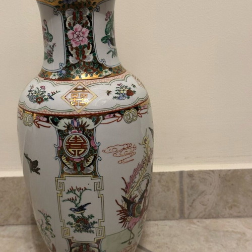 Chinese vase antique from the 1980s new