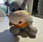 Plush hippopotamus like new