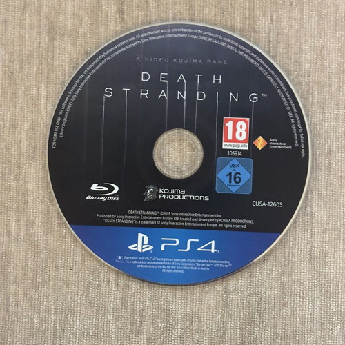 Death Stranding PlayStation 4 game, disc only