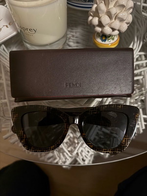Fendi sunglasses used, brown