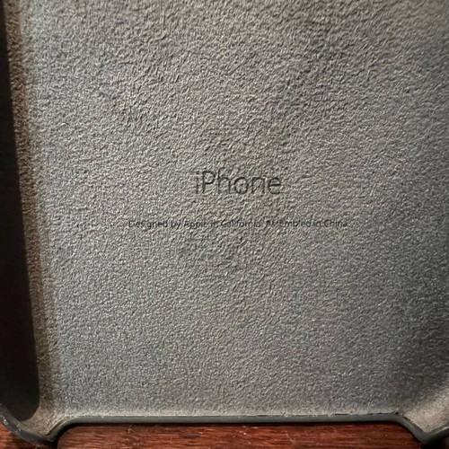 iPhone 6 Plus silicone case like new, anthracite