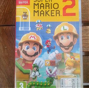 Βιντεοπαιχνίδι super Mario maker 2