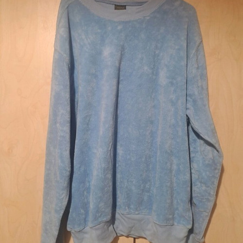 Baby Blue Terry Shirt like new, size S