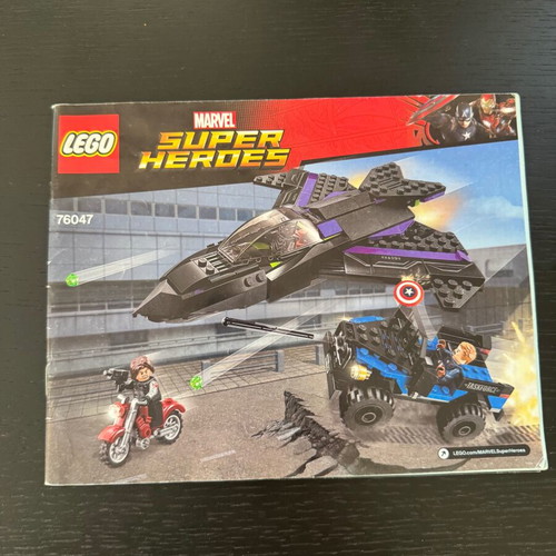 Lego instruction booklets used, pack of 10 pieces