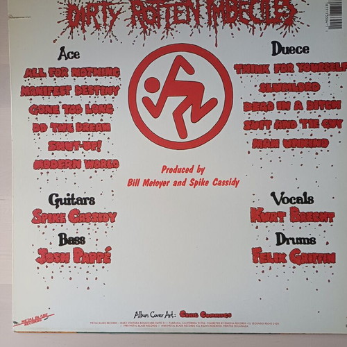 D.R.I. Four of a Kind LP used, metal