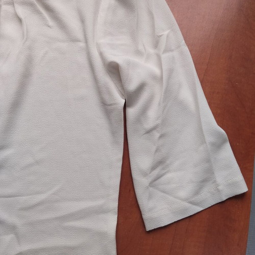 Figaro blouse used, size XXL, black and white