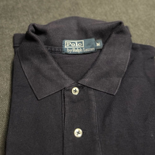 Ralph Lauren men's polo shirt short sleeve blue like new size M