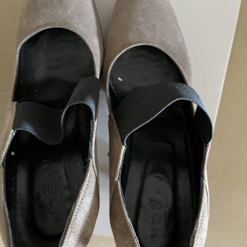 Hogan pumps, grey, size 40
