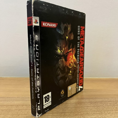 Metal Gear Solid 4 Guns of The Patriots PS3 game used