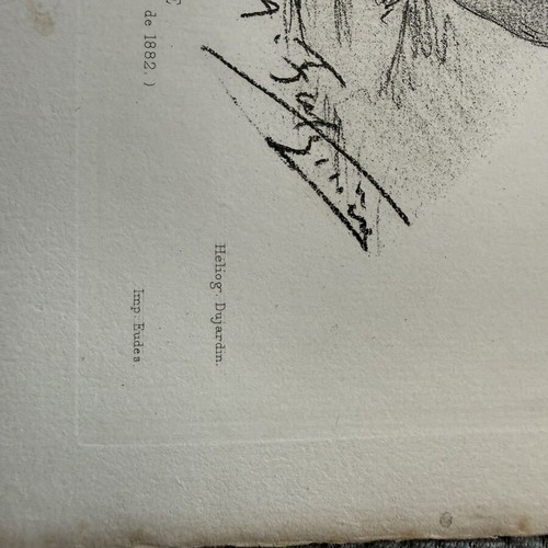 Engraving used, old authentic, 19 x 28 cm