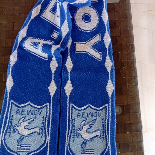 AE Iliou Football Team Scarf like new, authentic