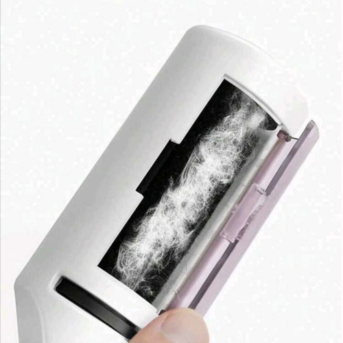 Pet Hair Removal Brush new, with reusable container