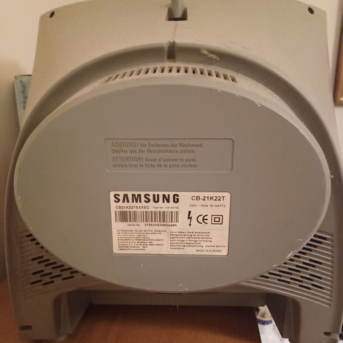 CRT televisions used, pack of 2 Philips 29" and Samsung 21" with remote