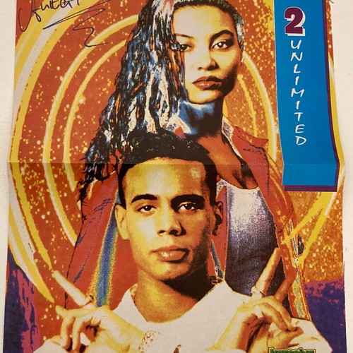 Worlds Apart - 2 Unlimited Poster from magazine Katérina In good condition Price 4 Euros