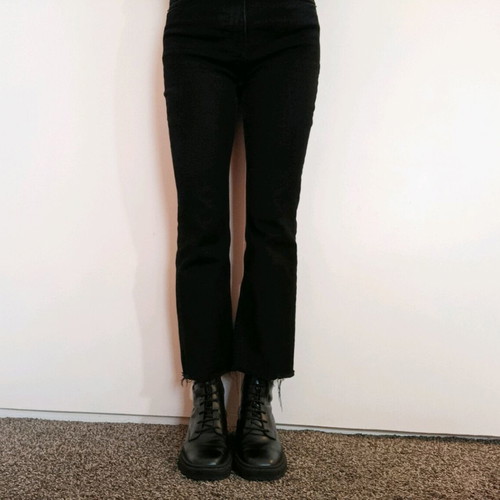 Fratelli Petridi leather black ankle boots like new, size 36-37