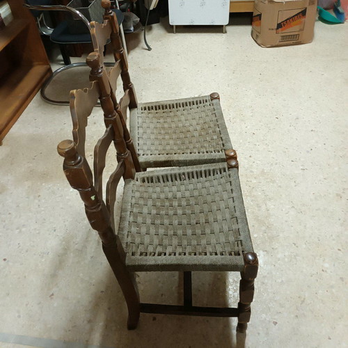 Kitchen chairs used, set of 2 pieces