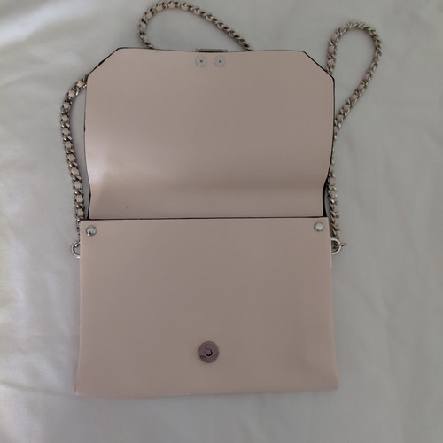 Zara crossbody bag like new, powder pink