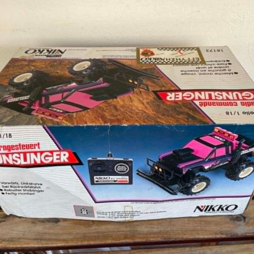 Nikko Gunslinger 1/18 remote control car used