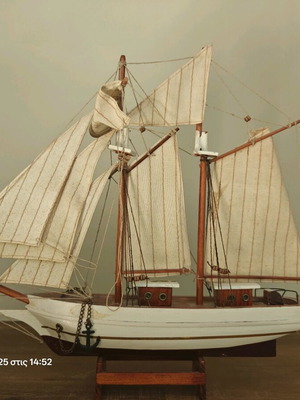 Wooden handmade ship new