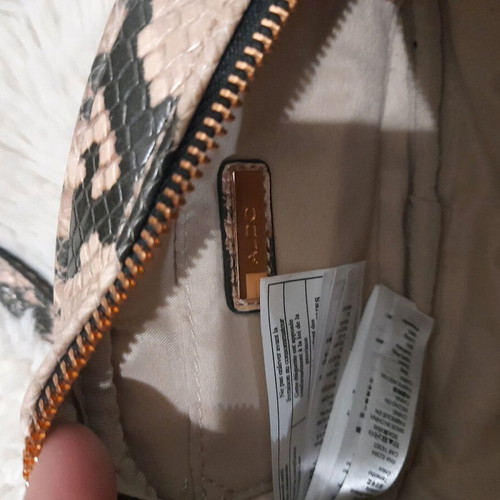 Aldo shoulder bag like new, colorful with belt