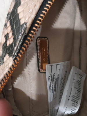 Aldo shoulder bag like new, colorful with belt