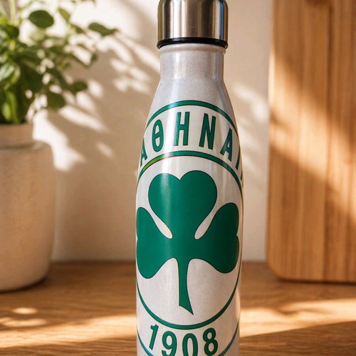 Stainless steel thermos Panathinaikos 1908 500ml new