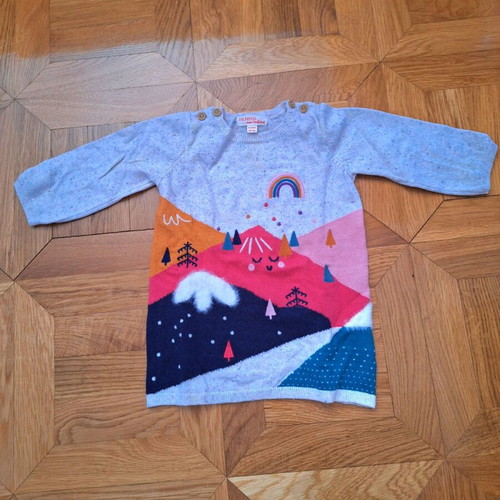 DPAM baby dress like new for girl 3-6 months