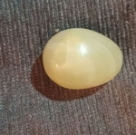 Decorative alabaster egg like new