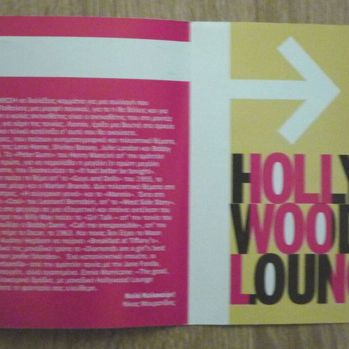 Hollywood Lounge CD used, disc and covers only without case
