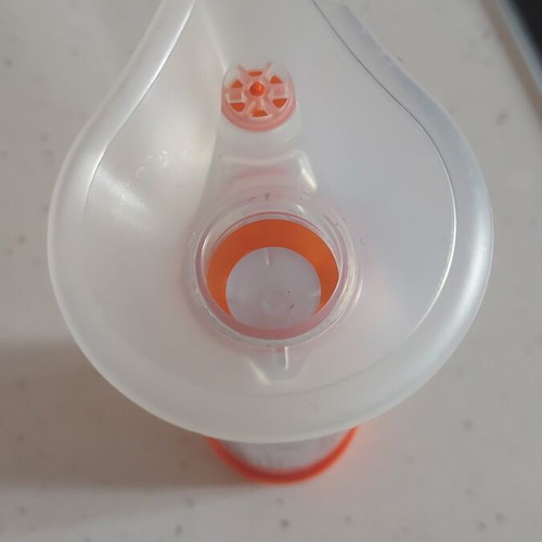 Aerochamber for 0-18 months, like new, infant inhaler