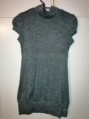 Dark gray blouse dress one size