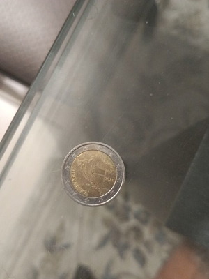 Croatia 2 euro coin used, normal circulation 2023